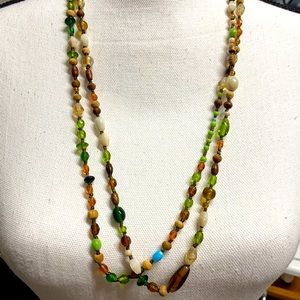 Colorful beaded necklace